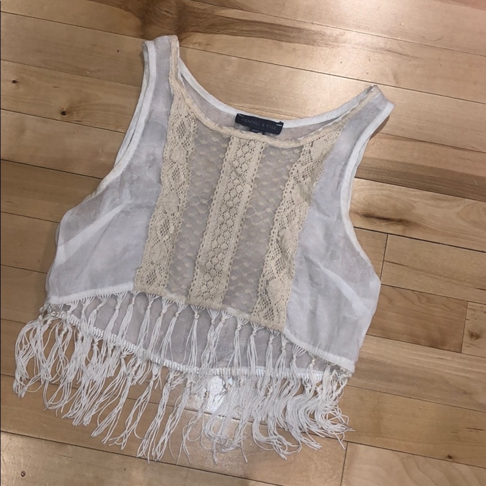 Kendall and Kylie crop top